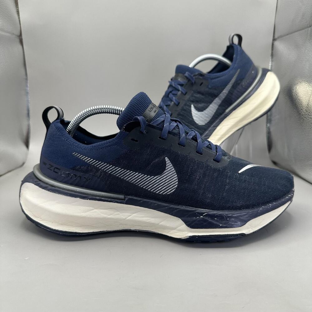 Nike ZoomX Invincible Run Flyknit 3 Shoes Mens Size 10 Blue Running DR2615-400